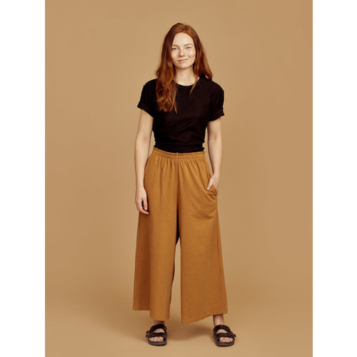 Mainio Mainio | Slub culottes | Bruine culotte Mainio Mainio | Slub culottes | Bruine culotte