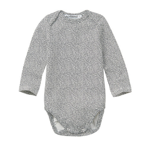 Mingo kids Mingo | Basics longsleeve romper dots Mingo kids Mingo | Basics longsleeve romper dots