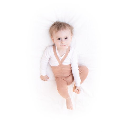 Silly Silas Silly Silas | Footless tights  | maillot Lichtbruin