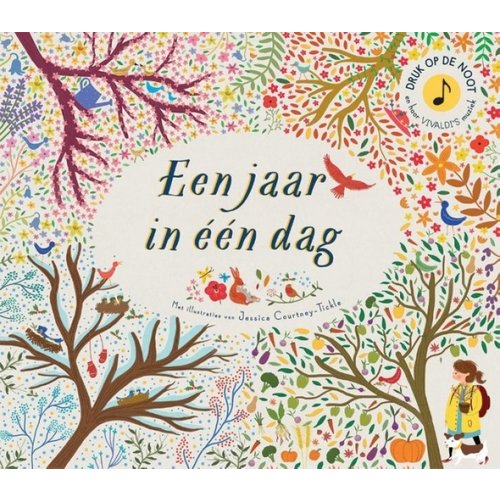 Boeken Een jaar in een dag | Prentenboek met muziek Boeken Een jaar in een dag | Prentenboek met muziek