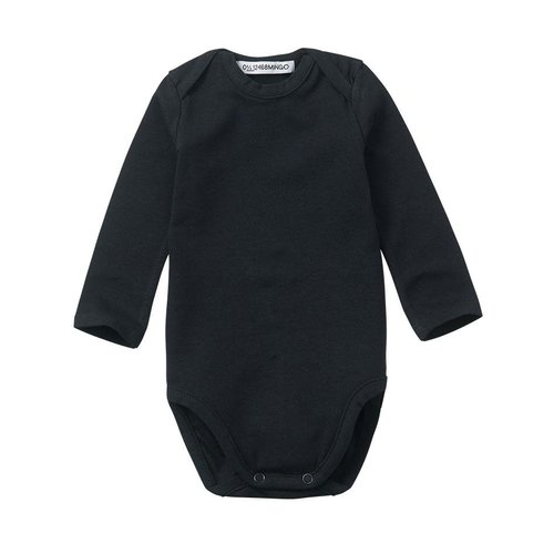 Mingo kids Mingo | Basics longsleeve romper black