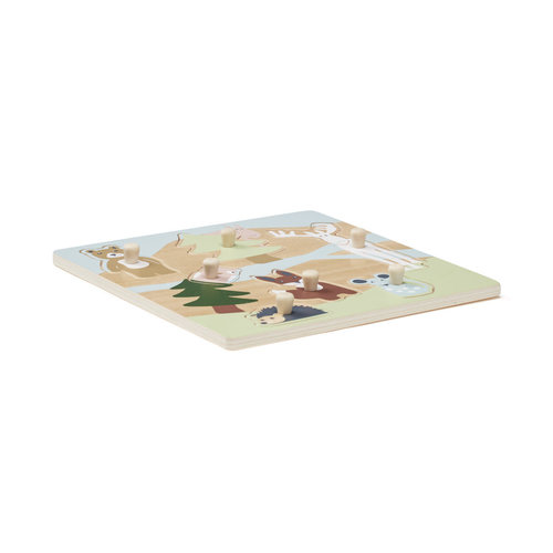 Kid's Concept Kid's Concept | Houten Puzzel Bosdieren Edvin Kid's Concept Kid's Concept | Houten Puzzel Bosdieren Edvin