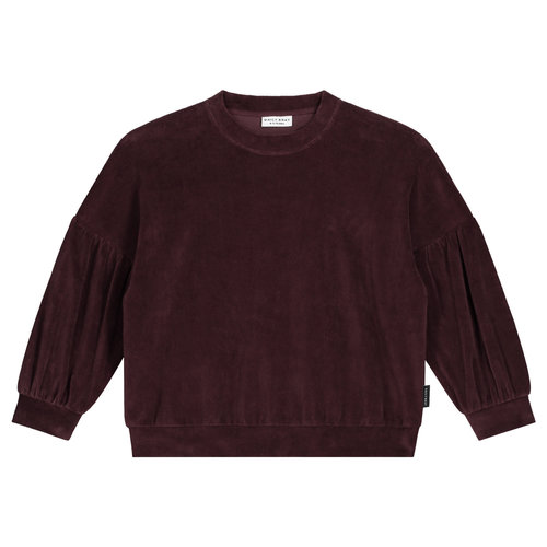 Daily Brat Daily Brat | Marant velour sweater | Deep Mahogany Daily Brat Daily Brat | Marant velour sweater | Deep Mahogany