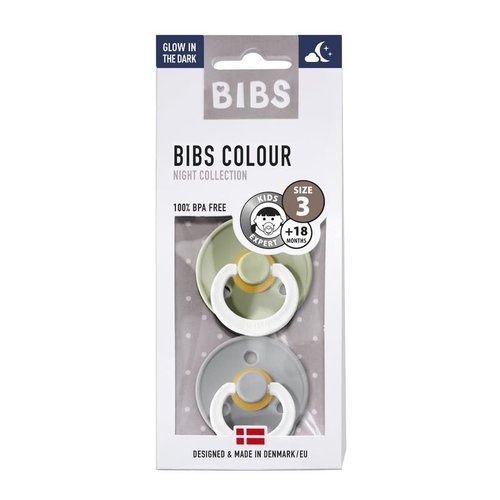 Bibs BIBS | Fopspeen natuurrubber Blister | T3 / 18+ maand