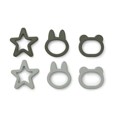 Liewood Liewood | Andy Cookie Cutter 6-pack