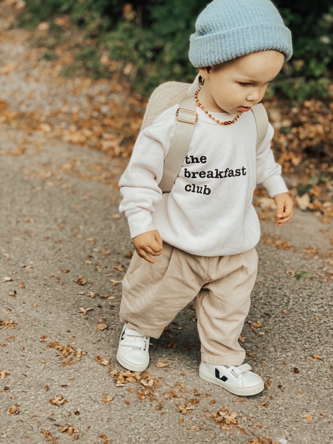 Ecru noos mini-chunky backpack – Studio Noos