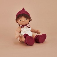 Olli Ella | Dinkum Doll Knit Set | Poppen muts + slofjes