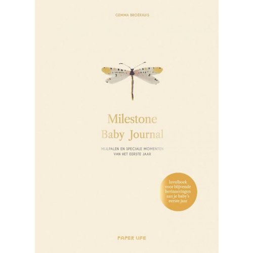 Overig Milestone | Baby Journal invulboek Overig Milestone | Baby Journal invulboek