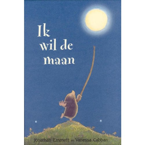 Boeken Ik wil de maan | Prentenboek Boeken Ik wil de maan | Prentenboek