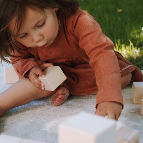 Houten speelgoed van verschillende merken