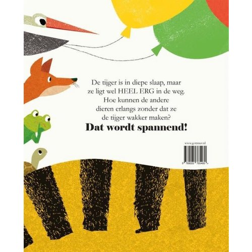 Boeken Ssst! De tijger slaapt | Prentenboek