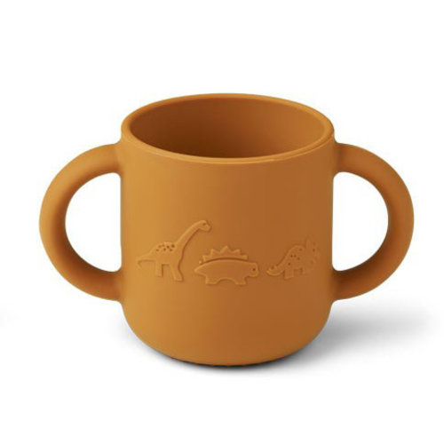 Liewood Liewood | Gene silicone cup DINO | Drinkbeker met oortjes
