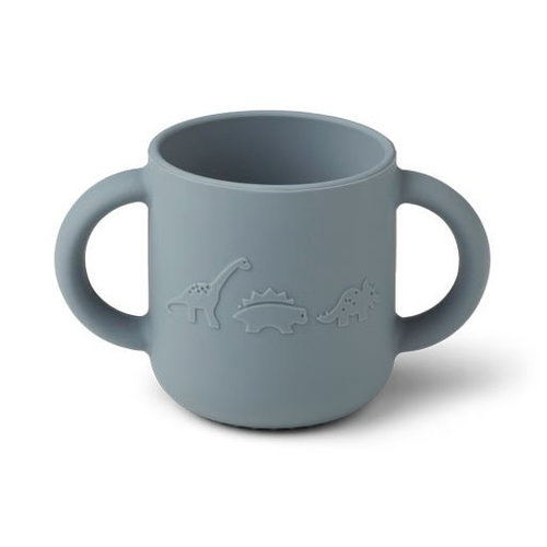 Liewood Liewood | Gene silicone cup DINO | Drinkbeker met oortjes