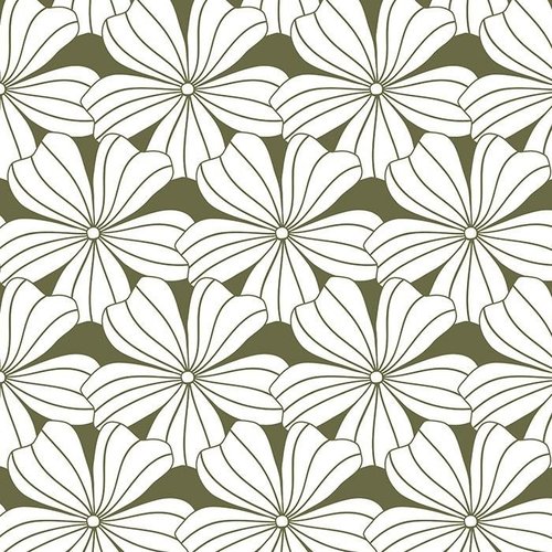 Swedish Linens Swedish Linens | Hoeslaken Flowers | Olive Green Swedish Linens Swedish Linens | Hoeslaken Flowers | Olive Green