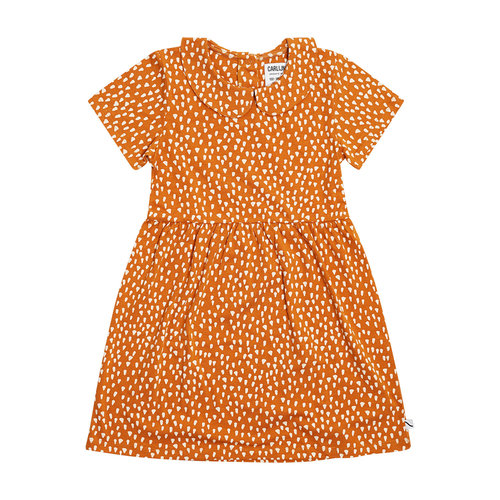 CarlijnQ CarlijnQ | Golden Sparkles Dress | Korte mouw CarlijnQ CarlijnQ | Golden Sparkles Dress | Korte mouw
