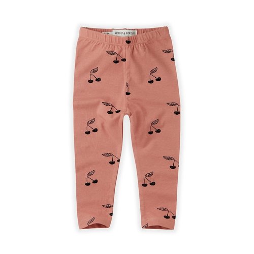 Sproet & Sprout Sproet & Sprout | Legging Print Cherry | Rose Sproet & Sprout Sproet & Sprout | Legging Print Cherry | Rose