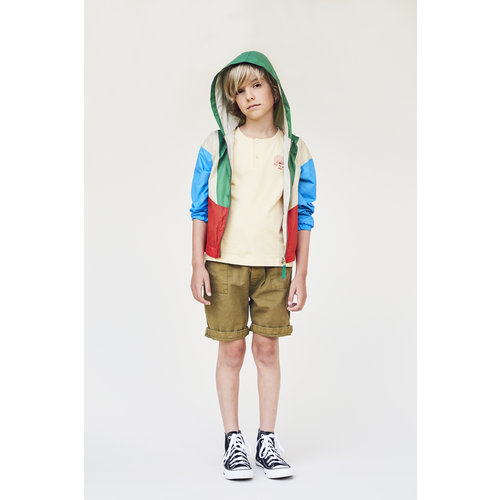 A Monday A Monday | Mio Anorak Jacket | Groen-rood-blauw A Monday A Monday | Mio Anorak Jacket | Groen-rood-blauw