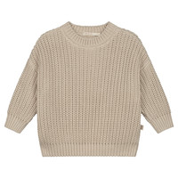 Yuki | Chunky knit Sweater | Moon