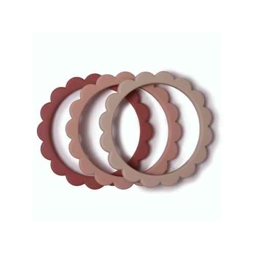 Mushie Mushie | Flower bracelet | Bijtspeeltjes armbanden