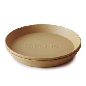 Mushie Mushie | Plates round | Set van 2 borden