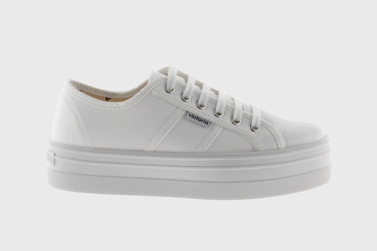 Victoria | 109200 | Dames sneakers met plateauzool | Blanco - Bij en Mus