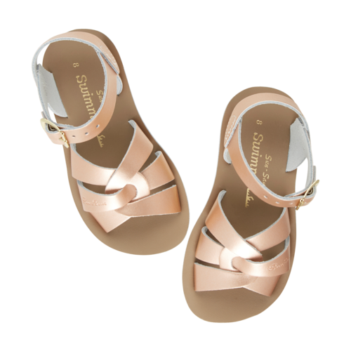 Salt-Water Salt-Water Sandals | Swimmer Child Rose Gold