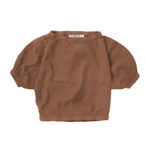 Mingo kids Mingo | Muslin Cropped Top | Warm Earth Mingo kids Mingo | Muslin Cropped Top | Warm Earth