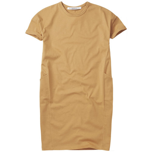 Mingo kids Mingo | T-shirt Dress | Jurk Light Ochre Mingo kids Mingo | T-shirt Dress | Jurk Light Ochre