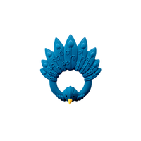 Natruba | Teether Peacock | Bijtring Pauw blauw