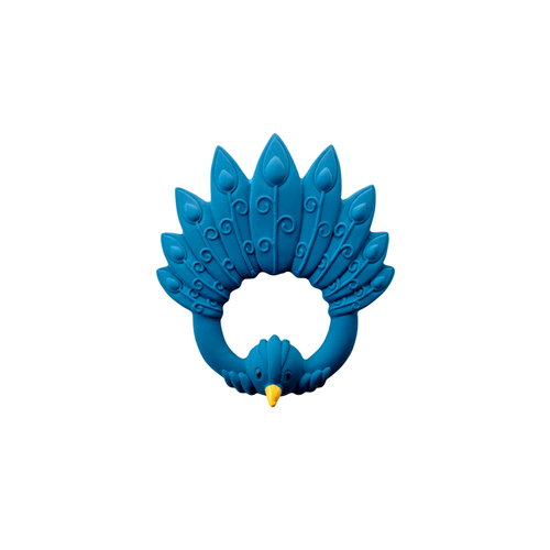 Natruba Natruba | Teether Peacock | Bijtring Pauw blauw Natruba Natruba | Teether Peacock | Bijtring Pauw blauw