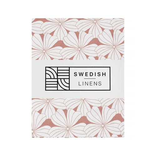 Swedish Linens Swedish Linens | Hoeslaken Flowers | Terracotta Pink Swedish Linens Swedish Linens | Hoeslaken Flowers | Terracotta Pink