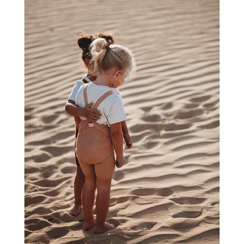 Silly Silas Silly Silas | Shorty maillot met bretels | Licht Bruin