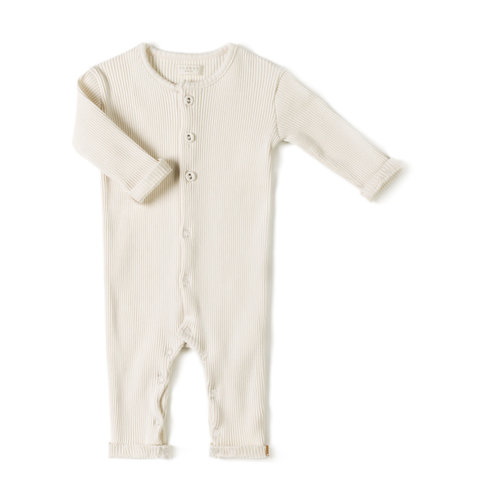 Nixnut Nixnut | Rib onesie | Boxpakje Cream Nixnut Nixnut | Rib onesie | Boxpakje Cream