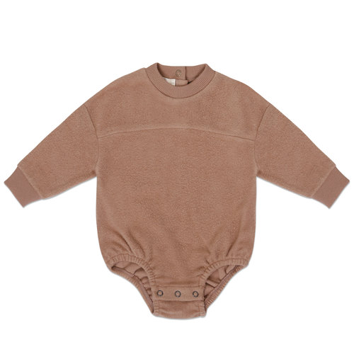 Phil & Phae Phil & Phae | Teddy bubble onesie | Creamy mocha Phil & Phae Phil & Phae | Teddy bubble onesie | Creamy mocha