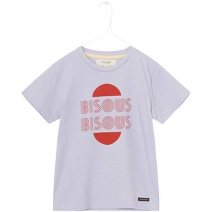 A Monday A Monday | Avery Bisous T-shirt | Lavender Gray