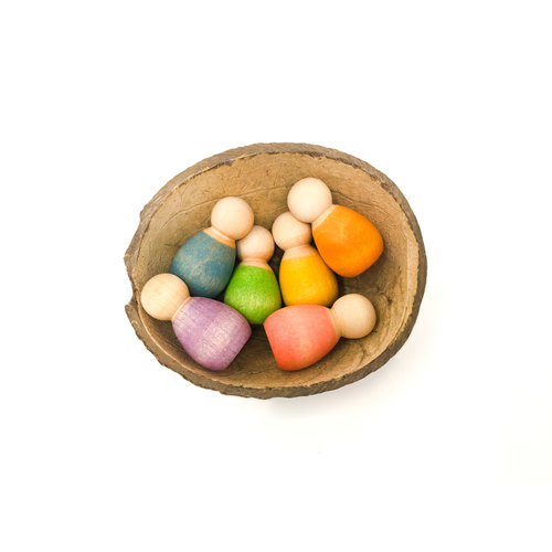 Grapat Grapat | Baby Nins houten poppetjes Grapat Grapat | Baby Nins houten poppetjes