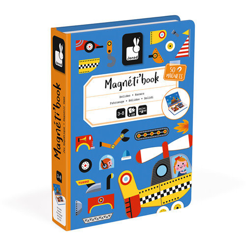 Janod Janod | Magnetibook | Racers Janod Janod | Magnetibook | Racers