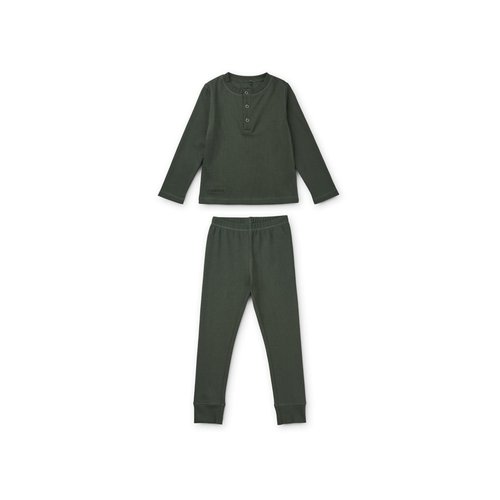 Liewood Liewood | Wilhelm pyjama set | Hunter Green Liewood Liewood | Wilhelm pyjama set | Hunter Green
