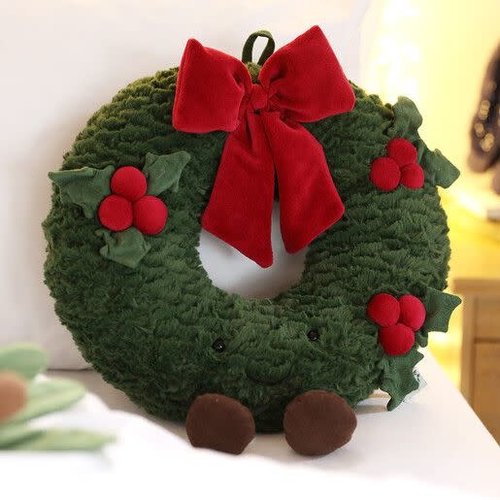 Jellycat Jellycat | Amuseable Wreath | Kerstkrans klein