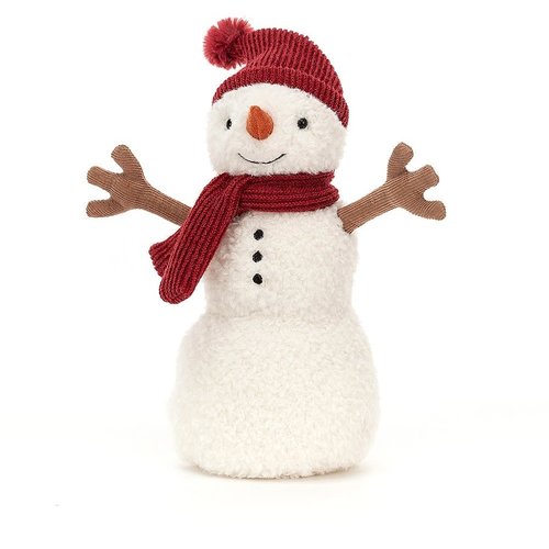 Jellycat Jellycat | Teddy Snowman | Sneeuwpop knuffel