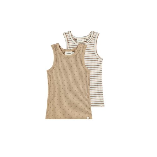 Lil' Atelier Lil' Atelier | Lolo 2-pack Tank Top | Travertine Lil' Atelier Lil' Atelier | Lolo 2-pack Tank Top | Travertine