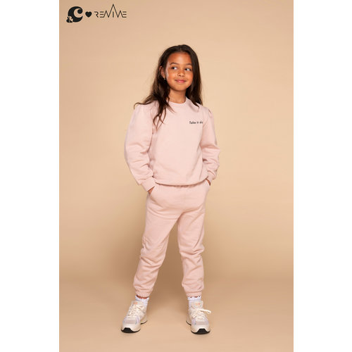 &C x REVIVE &C x Revive | Kids joggingsbroek GIRL | Roze