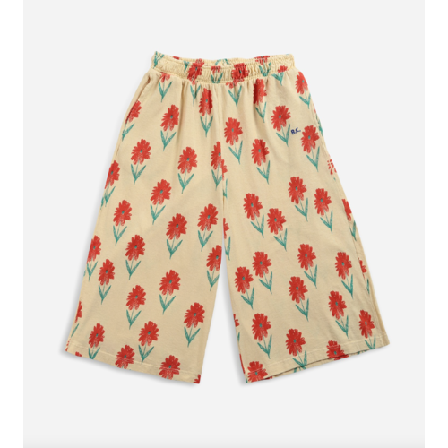 Bobo Choses Bobo Choses | Petunia all over culotte pants | Yellow Bobo Choses Bobo Choses | Petunia all over culotte pants | Yellow