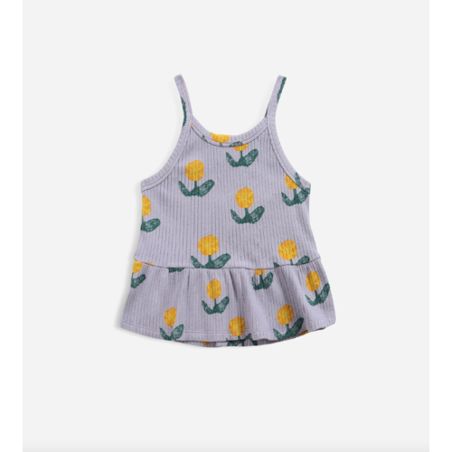 Bobo Choses Bobo Choses | Wallflowers all over tank top | Lavender Bobo Choses Bobo Choses | Wallflowers all over tank top | Lavender