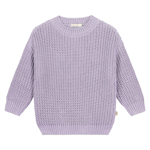 Yuki Kidswear Yuki | Chunky knit Sweater | Lilac Yuki Kidswear Yuki | Chunky knit Sweater | Lilac