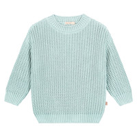 Yuki | Chunky knit Sweater | Mint