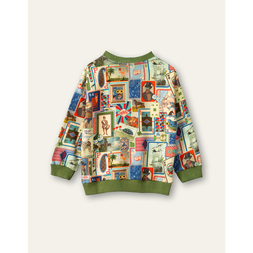 Oilily Oilily | Heritage sweater | 90 AOP cards