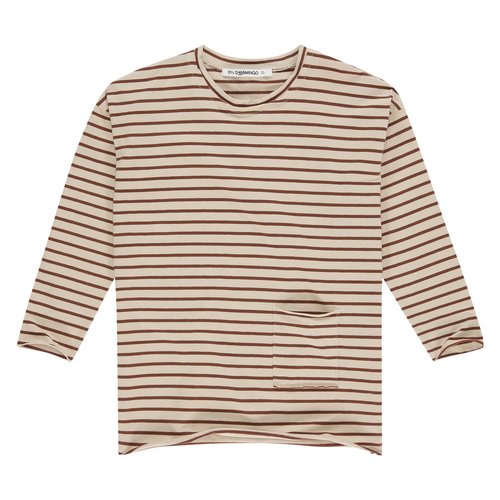 Mingo kids Mingo | Oversized longsleeve | Stripe Baobab