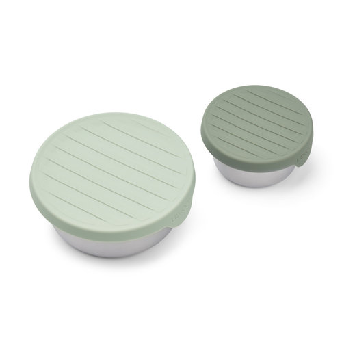 Liewood Liewood | Fiby snack box set Stripes Liewood Liewood | Fiby snack box set Stripes