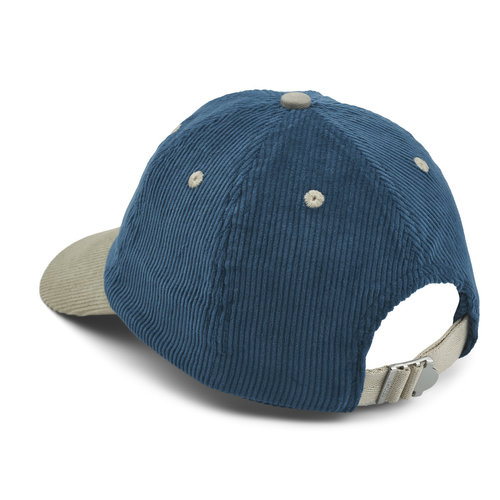 Liewood Liewood | Danny corduroy cap | Pet Surf Blue mix